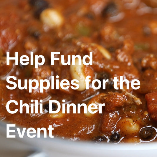 Supplies for Chili Dinner | Donations